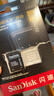 闪迪（SanDisk）256GB TF（MicroSD）内存卡 A2 4K V30 U3 C10 至尊超极速移动存储卡 读速200MB/s 写速140MB/s 实拍图
