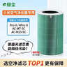 绿尘 绿尘 适配小米米家（MI）空气净化器滤芯Pro H/4Pro H净化器过滤网滤芯除醛除霾PM2.5除异味烟味 实拍图