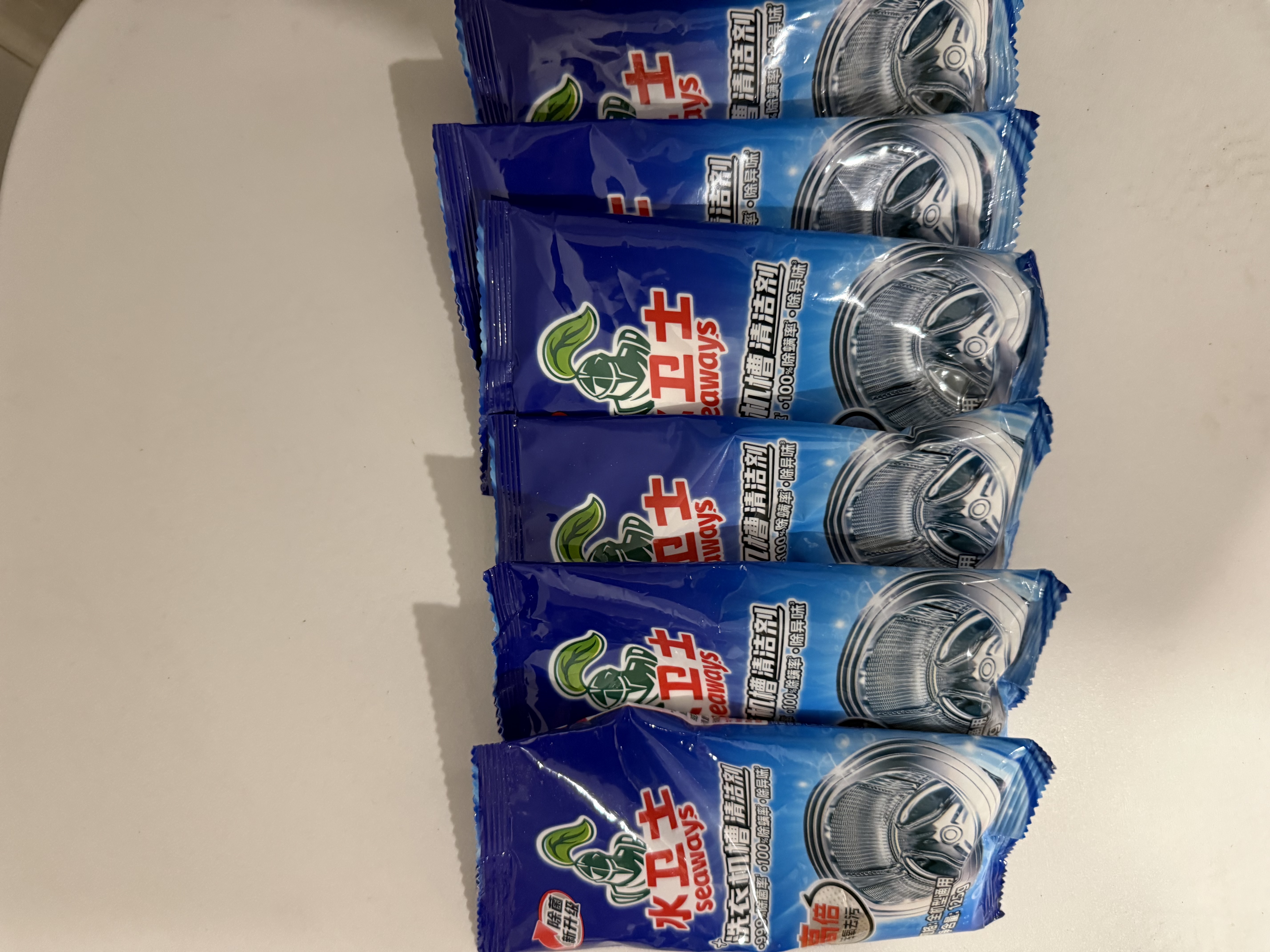 水卫士洗衣机清洗剂125g*3包强力杀菌除垢去污滚筒波轮清洁剂祛味除螨 实拍图