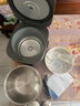 美的（Midea）电饭煲0涂层电饭锅5L大容量316L不锈钢内胆4-5人无涂层家用多功能微压电饭煲MB-RE587S 实拍图