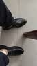 回力官方皮鞋男2026春夏季新款正装鞋商务男鞋工作鞋子男  黑色 40 实拍图