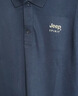 JEEP SPIRIT短袖t恤男透气夏季翻领polo衫男速干冰丝休闲运动上衣 藏青L 实拍图