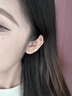 DAISY DREAMS999银彩色淡水珍珠耳钉女养耳洞睡觉免摘耳环小众高级耳饰 3mm白色淡水珍珠【999银】 实拍图