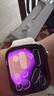 Apple/苹果 Watch S11 智能手表GPS款46毫米玫瑰金色铝金属表壳淡桃粉色运动型表带S/M MEVT4CH/B 实拍图