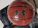 安德玛（Under Armour）篮球6号女子比赛室内外训练防滑耐磨PU儿童青少年标准生六号蓝球 实拍图