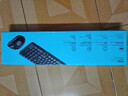 罗技（Logitech）MK220 键鼠套装 无线键鼠套装 办公键鼠套装  多媒体键鼠套装 带无线2.4G接收器 黑色 实拍图