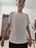 安踏速干t恤短袖男士新款2026夏季新款冰丝速干衣圆领半袖跑步健身服 胸标款-1纯净白【速干】 L (175) 适合120-140斤 实拍图