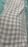 MUJI[自营限定款]女士无侧缝 双层纱织睡衣 纯棉家居服 薰衣草色 L 实拍图