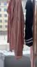 雅特茂月子服纯棉孕妇睡衣秋冬产后怀孕期产妇哺乳家居服套装 (带胸垫)春秋冬纯棉-粉紫1371 M 「合适95-120斤」 实拍图