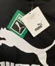 彪马（PUMA）纯棉宽松百搭休闲短袖T恤男女款夏季运动上衣688958 黑色-01 M (175/96A) 实拍图