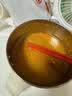 诗素漫304不锈钢泡面碗带盖大号宿舍学生食堂打饭盒带饭盆方便面可沥水 1700ML大容量【304内胆】米白色 实拍图