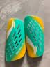 李宁（LI-NING）足球护腿板儿童成人护板护小腿比赛训练男士专业护具装备 荧光绿S 实拍图