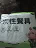 洁日邦一次性勺子100只独立包装食品级加厚塑料汤勺饭勺甜品一次性勺 实拍图