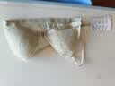 蕉内舒服蕾303A女士内衣裤套装法式前扣美背蕾丝轻性感薄款夏季文胸罩 【前扣套装】冰雾绿 M （70C/75A/75B） 实拍图