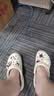 卡骆驰（CROCS）贝雅云彩女士洞洞鞋户外休闲鞋|208186 冬日白-11S(含智必星) 36 /37(230mm) 实拍图