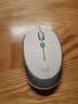 罗技（Logitech） M380 无线鼠标 无线2.4G 办公鼠标 百度AI智能语音输入打字翻译 家用办公型M380 珍珠白 实拍图