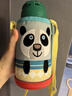 虎牌（TIGER）【京东限定】大熊猫儿童保温杯学生吸管水杯一杯双盖 实拍图