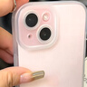 绿联【环保认证】适用iPhone15手机壳透明气囊防摔苹果15保护套超薄镜头全包抗黄防磨防震简约男女款 实拍图
