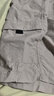 Wassup Sohot短裤男夏季冰丝凉感工装裤男潮流休闲五分裤 卡其色 3XL 实拍图