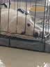 贝初众狗笼子大中小型犬带厕所折叠便携猫笼子超大号狗狗围栏宠物笼 黑色70*50*60cm【25斤内】 托盘+脚垫 折叠免安装 实拍图