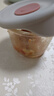 乐扣乐扣辅食盒玻璃保鲜盒可蒸煮迷你辅食工具宝宝蒸蛋碗姜黄圆形儿童饭盒 实拍图