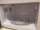 海尔（Haier）【价保618】快捷微波炉 360°转盘加热 汉玉白旋转操作 易洁内胆 家用小型 老人适用 HW-M20T1W 实拍图