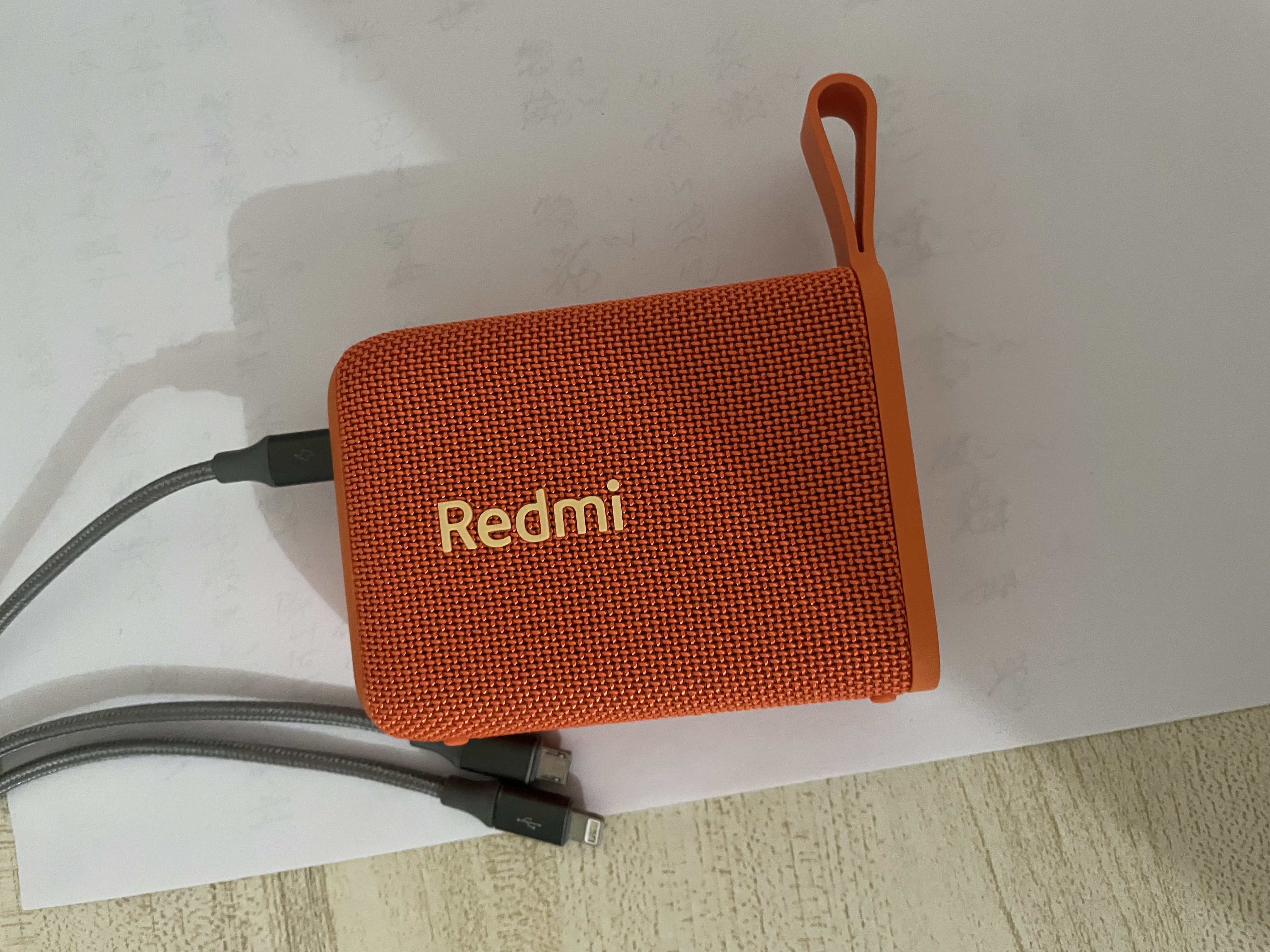 小米（MI）Redmi 蓝牙音箱 橙色 小米音箱音响 长续航 IP67防尘防水 户外便携音响低音炮 高保真 礼物 家用 实拍图