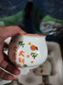 拜杰厨房陶瓷调料罐猪油罐辣椒油调味罐储油罐陶瓷托盘三件套 实拍图