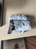 【限时优惠】蓝心兔抽绳垃圾袋大号加厚便携家用垃圾桶厨房手提袋 蓝心兔4卷120只 实拍图