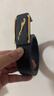 男士皮带贴皮无牙自动扣腰带男青年简约百搭商务休闲裤带皮带腰带 金色航豹 实拍图