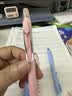 晨光（M&G）文具热可擦中性笔 云握手按动子弹头黑色水笔0.5mm 小学生用热敏摩擦签字笔 12支/盒AKPJ7001 实拍图
