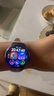 华为HUAWEI WATCH 5 42mm高端款烁金色904L不锈钢表壳星云杏素皮复合表带eSIM通话手表 实拍图