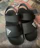 阿迪达斯（adidas）童鞋夏季男童露脚趾凉鞋儿童女童小大童简约休闲运动沙滩鞋GW0344 实拍图
