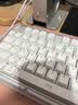 罗技（Logitech）ALTO KEYS K75M 琥珀系列 AI客制化无线机械键盘 热插拔大理石轴 白色 104键 实拍图