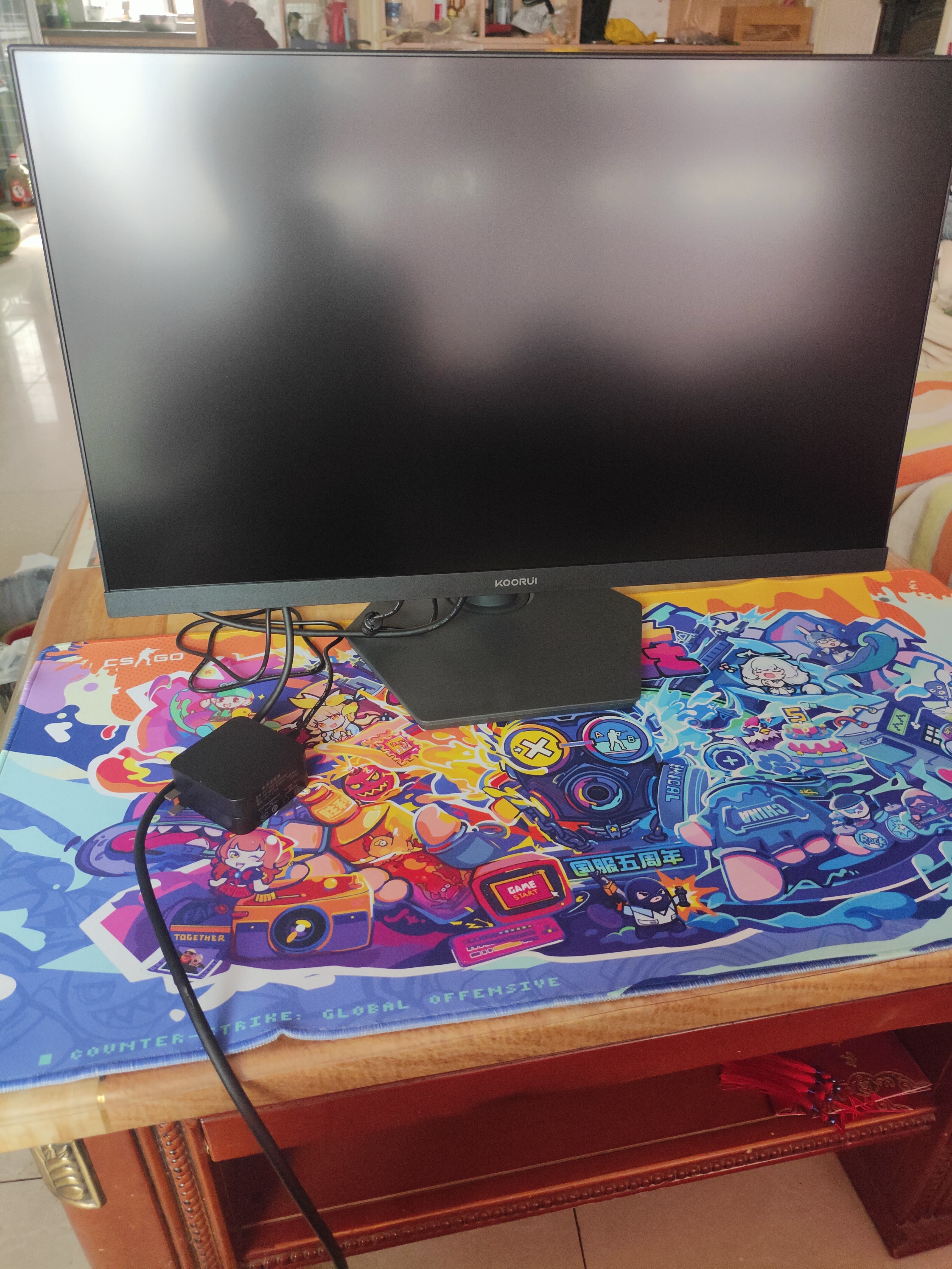 KOORUI科睿24.5英寸2K300Hz超频320Hz FastIPS显示器氧化物技术1ms低蓝光HDR400游戏电竞电脑屏幕Q50X3 实拍图