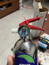 火焰战士水基灭火器620ML不锈钢车载用家用便携新能源消防21B环保MSWJ620B 实拍图