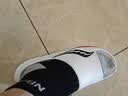 SAUCONY索康尼摇篮Cradle 2夏季运动拖鞋男女沙滩鞋防滑耐磨外穿凉拖鞋 白黑-2 42 实拍图