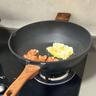 炊大皇炒锅不粘锅易洁轻量麦饭石色平底炒菜锅32cm电磁炉通用GJ32CGH 实拍图