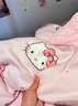 南极人（Nanjiren）幼儿园被子六件套床上用品被子褥子全套一整套宝宝入园专用三件套 蝴蝶结kitty【宝宝入园一站式购齐】 床笠款 3件套+2斤羽丝棉被+枕头+1.5斤垫子 实拍图