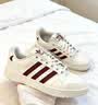 adidas NY 90 STRIPES经典运动板鞋男女阿迪达斯三叶草   汉玉白/红色/金色   39 实拍图