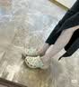 卡骆驰（CROCS）白鹿同款云朵洞洞鞋|206750 骨白色-2Y2 40(260mm) 实拍图