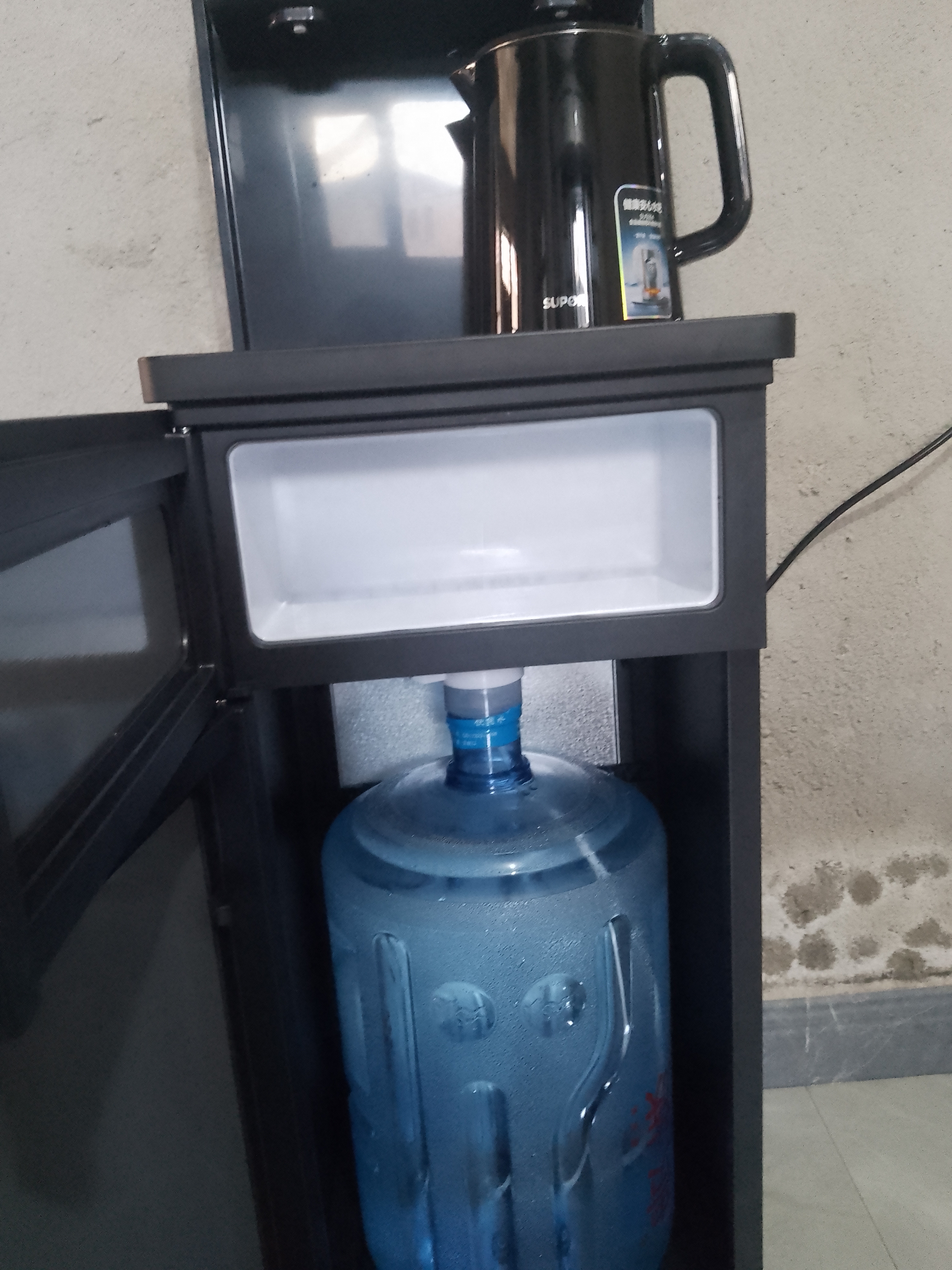 苏泊尔茶吧机家用高端客厅用茶吧柜饮水机一体机 下置水桶全自动立式烧水壶办公电热水壶智能SW-CBJ27 实拍图