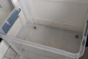 禧天龙塑料透明收纳箱加厚衣物玩具整理箱大号30升 3个装 无轮 实拍图