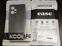 KOOLIFE 适用 小米红米Note12Pro手机壳保护套 Redmi Note12Pro手机套镜头全包磨砂淡化指纹软壳外背壳黑 实拍图