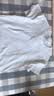 【京东直采】重磅纯棉 圆领短袖男款t恤衣服女士t恤服装真5折专场 白色（短袖） M （95-110斤） 实拍图