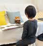 361°亲子户外包儿童小学生超轻春游双肩包幼儿园男女孩大容量旅游包 奶霜橘【小号 2-6岁】 【小背包】赠防丢绳 实拍图