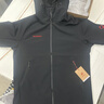 猛犸象（MAMMUT）【红标】Macun 2.0 男士户外防泼水连帽夹克外套软壳 黑色 L 实拍图