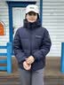 波司登（BOSIDENG）26早秋新款羽绒服男女同款短款连帽百搭加厚时尚外套B260246390DS 【店长推荐】中山青5870 S 160/84A 体重约100-110斤 实拍图