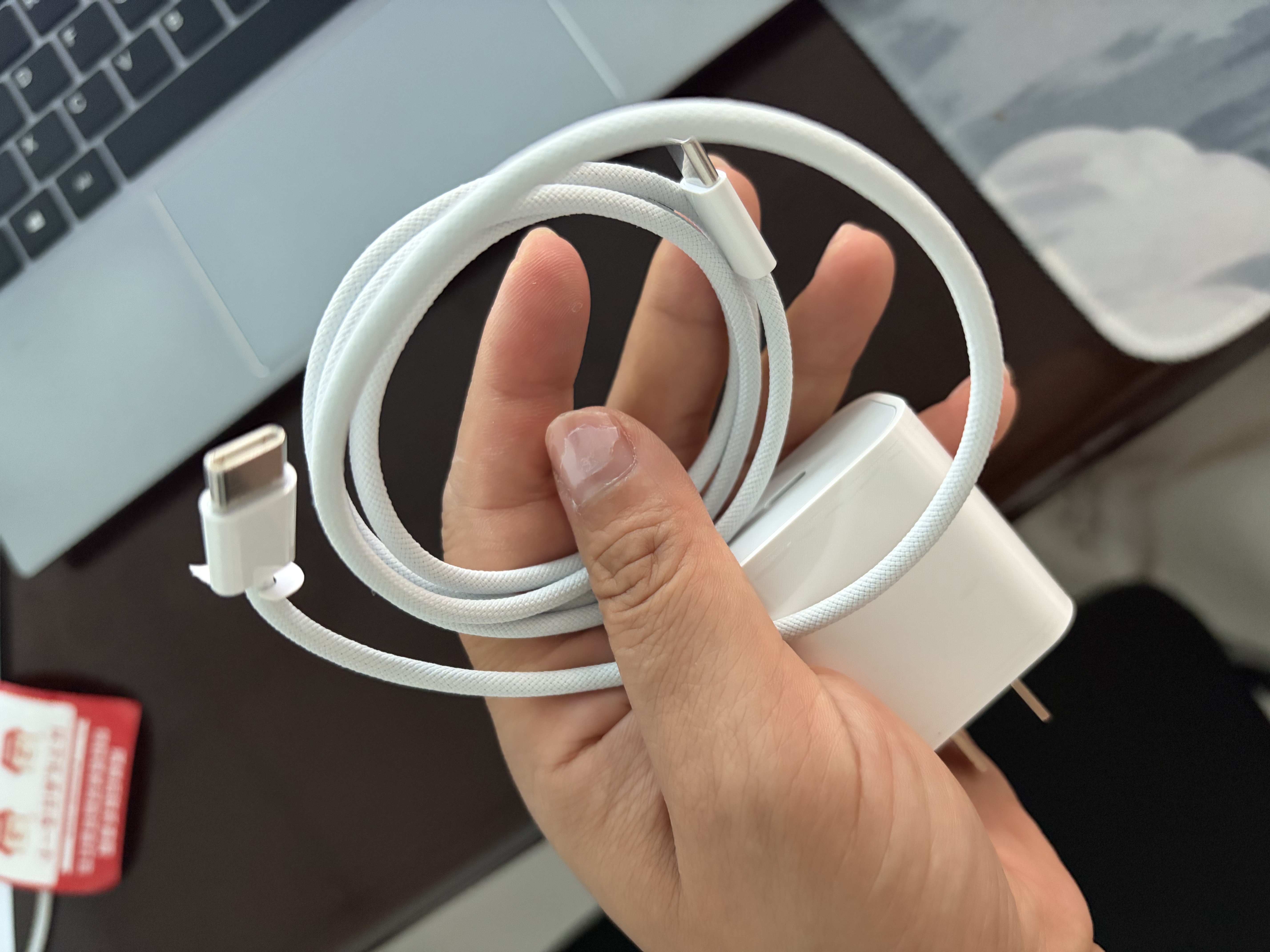 原装适配苹果充电器正品充电线氮化镓30W快充线PD套装原装iPhone14ProMax13/12/11/XR手机充电头数据线 【适配苹果15-17系列】30W快充头+1米编织线 3C+PD双认证丨安全 实拍图