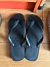 havaianas哈唯纳Top炫彩夹脚人字拖女夏海边平底拖鞋情侣款 0090-火耀黑 41-42 巴西码 实拍图